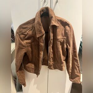Brandy Melville Corduroy Brown Jacket